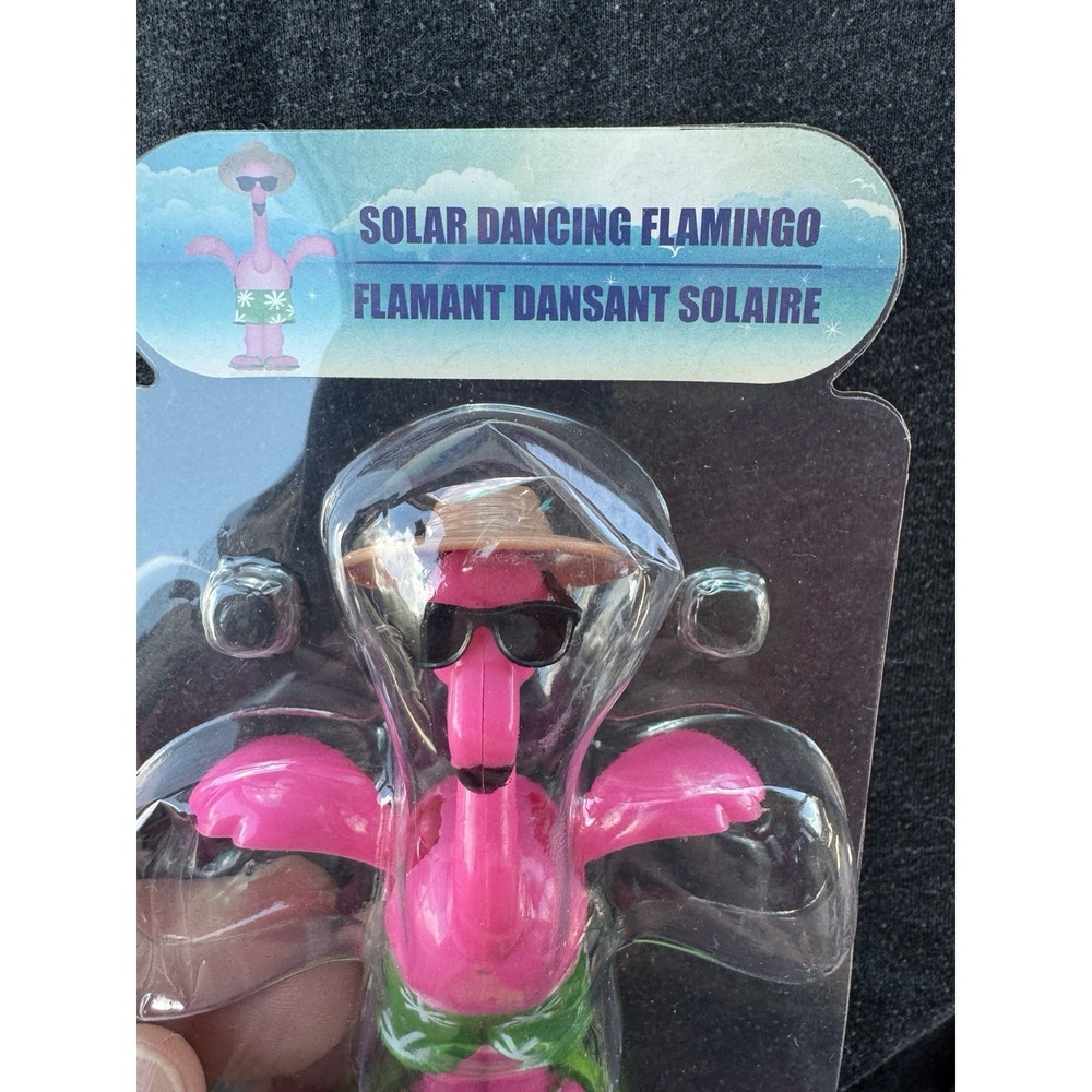 New Solar-Powered Dancing Flamingo with Sunglasses - Picture 8 of 8